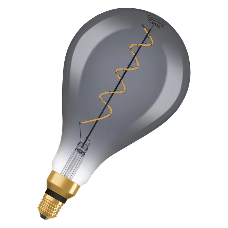 OSRAM Vintage 1906 Edison 15 Filament Big Grape 4W 818 Smoke E27