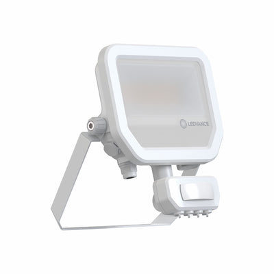 LEDVANCE Floodlight LED 17W/4000K PS ar sensoru, balts GEN 4