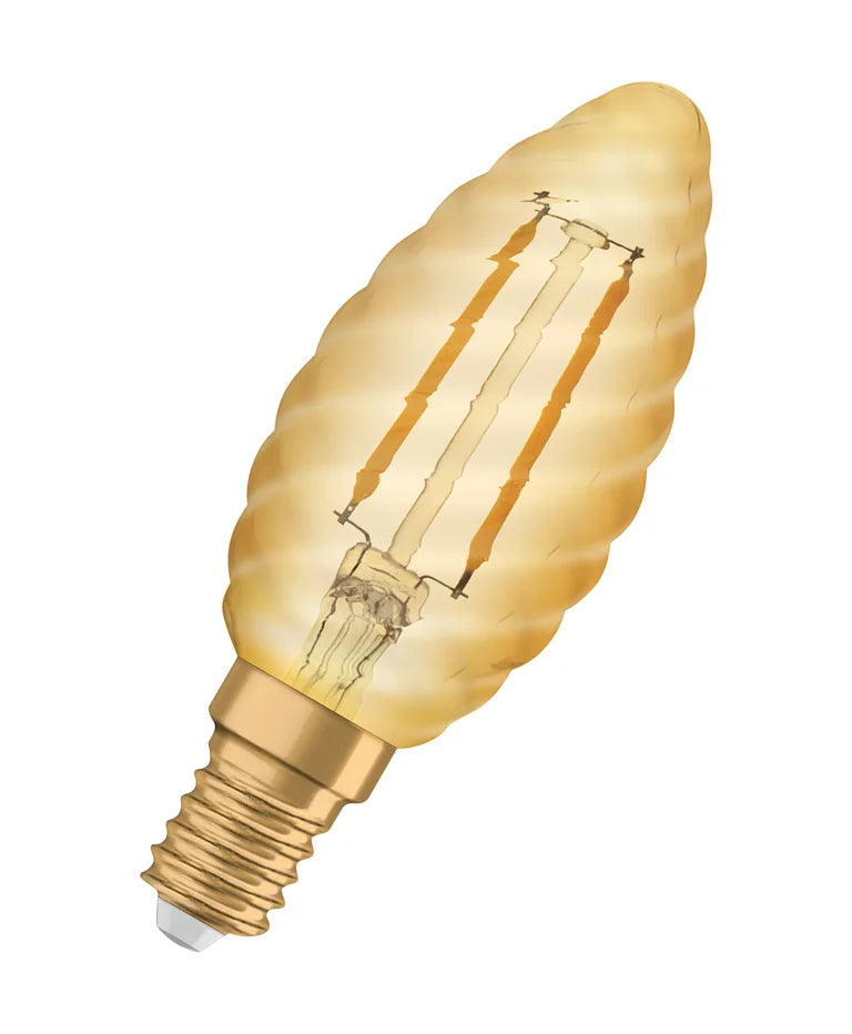 OSRAM Vintage 1906 Classic BW 12 Filament 1.5W 824 Gold E14
