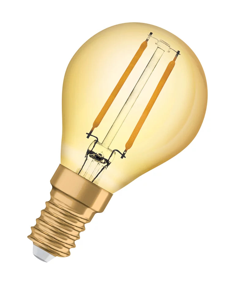 OSRAM Vintage 1906 Classic P 22 Filament 2.5W 824 Gold E14
