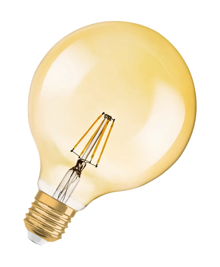OSRAM Vintage 1906 Globe 35 Filament 4W 824 Gold E27
