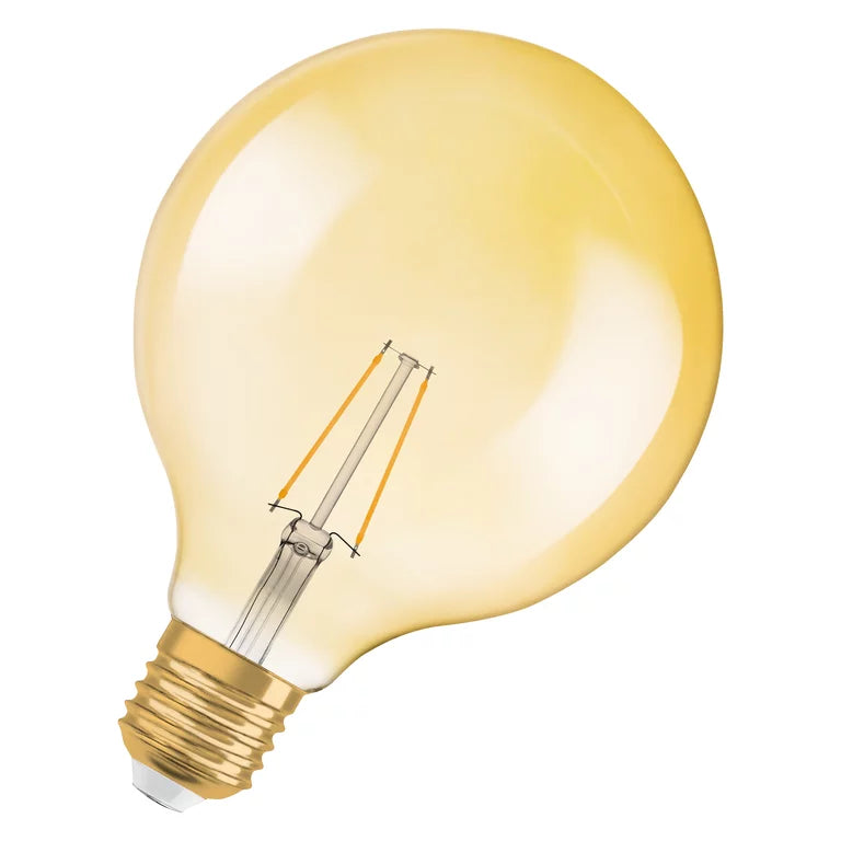 OSRAM Vintage 1906 Globe 22 Filament 2.5W 824 Gold E27