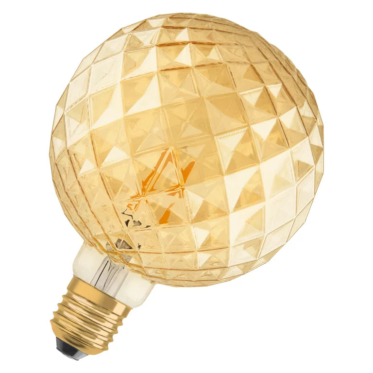OSRAM Vintage 1906 Big Globe 40 Filament Pine 4W 824 Gold E27