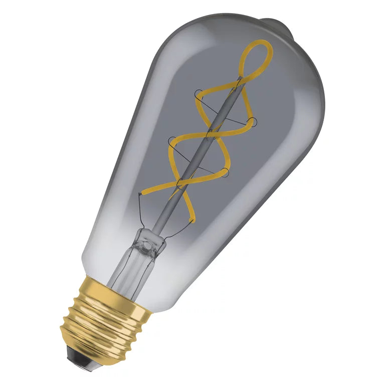 OSRAM Vintage 1906 Edison 15 Filament 4W 818 Smoke E27