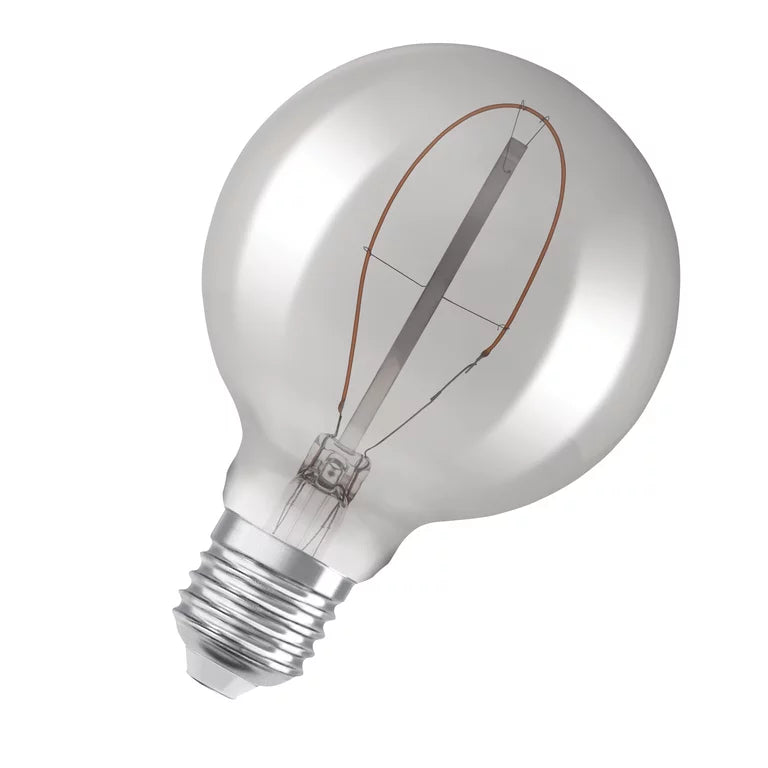 OSRAM Vintage 1906 Globe 95 10 Filament 3.4W 818 Smoke E27