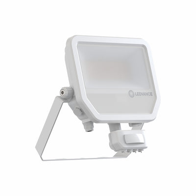 LEDVANCE Floodlight LED 41W/3000K PS ar sensoru, balts GEN 4