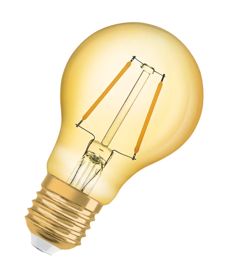 OSRAM Vintage 1906 Classic A 22 Filament 2.5W 824 Gold E27